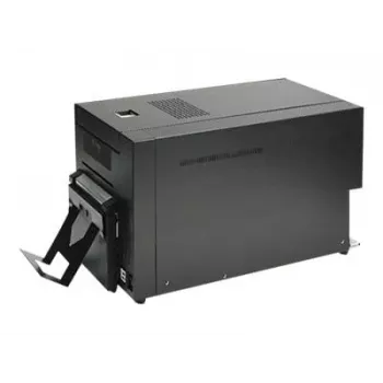 Zebra ZC10L - imprimante de cartes plastique - couleur - thermosublimation - 140 x 88 mm - 300 dpi - jusqu'à 410 cartes/heure (monochrome)