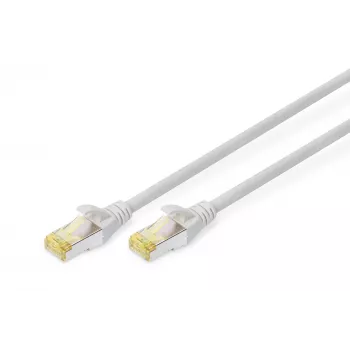 Câble patch DIGITUS CAT6A S/FTP, 0,5 m, gris