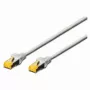 Câble patch DIGITUS CAT6A S/FTP, 10 m, gris