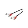 Câble audio Microconnect AUDCH3 3 m 2 x RCA noir