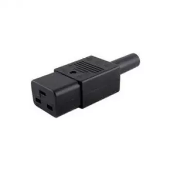 Câble d'alimentation Microconnect C19PLUG, noir, coupleur C19