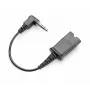 Câble 3,5 mm vers QD POLY 85Q37AA 0,15 m