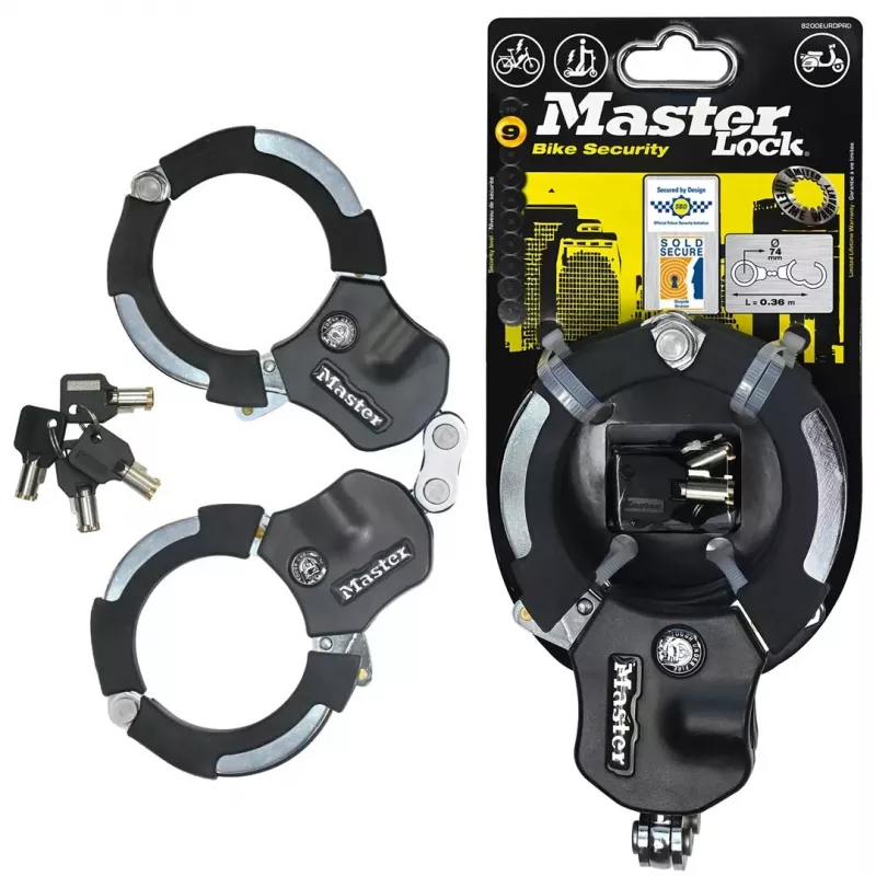 Master Lock Street Cuff Antivol menottes - 8200EURDPRO