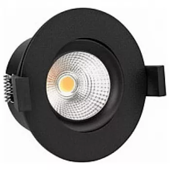 Spot encastrable LED Shelly PbS Hilux DS8, 2200-6500K, CRI95, 600lm, Bluetooth, Wi-Fi, noir