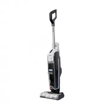 BISSELL CrossWave Edge Select Aspirateur laveur sans fil 25,9 V Noir/Blanc chaud/Argent