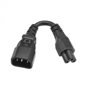 Eaton Tripp Lite Series câble d'alimentation - IEC C14 vers IEC C5 - 0,15 m - noir