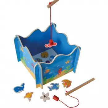 SIMBA-DICKIE jeu de pêche magnétique (16 pièces)