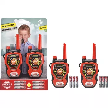 Dickie Talkie Walkie Fun 2,4 GHz lot de 2 201118195
