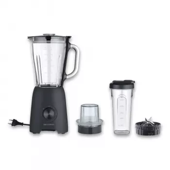 SEVERIN SM 3724 Mousseur et chauffe-lait automatique, 500 W, acier inoxydable, noir