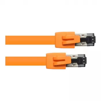 Câble patch GoodConnections RNS® Cat.8.1 S/FTP, LSZH, 2000MHz, 40Gbit/s, orange, 1 m