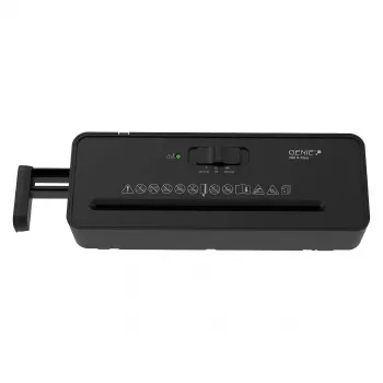 GENIE 260 S Plus destructeur de documents sur corbeille coupe en bandes 6 feuilles noir