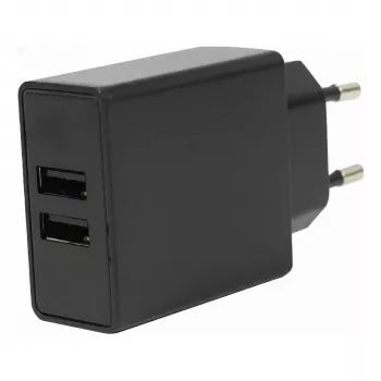 FLEPO NT-USB-103 Chargeur USB 2 ports 100-240V AC vers 5V DC 3A 15W blanc