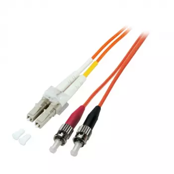 EFB-Elektronik Jumper duplex LC-ST 50/125µm OM2 LSZH orange 2,0mm 5m