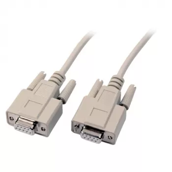 EFB-Elektronik Câble de données série 1:1, 2x D-Sub 9 femelle, 2,0 m, beige (EK152.2)