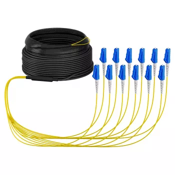 Câble trunk EFB-ELEKTRONIK U-DQ ZN BH OS2 12E 1x12 LC-LC 40 m Dca LSZH