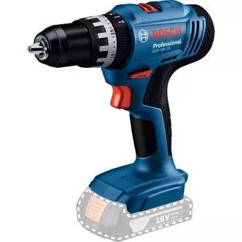 Perceuse-visseuse à percussion sans fil Bosch GSB 18V-25 Professional, pack individuel, 18 V, bleu/noir, sans batterie