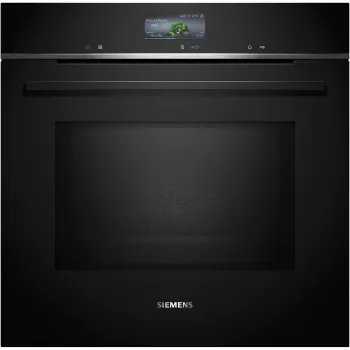 Four encastrable avec micro-ondes SIEMENS HM736GAB1 iQ700, noir, 60 cm, Home Connect