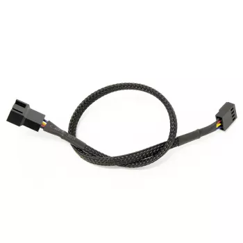 Câble d'extension PWM 4 broches Watercool, noir - 30 cm
