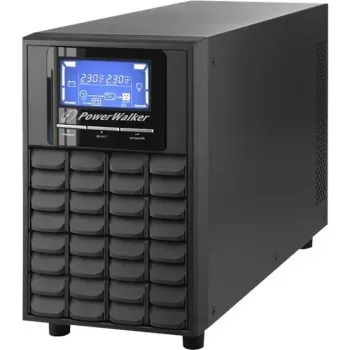 Bluewalker PowerWalker VFI 2000C LCD Onduleur - 1600W / 2000VA - Online Double Conversion - 4x IEC C13 - USB & RS-232 - Tour