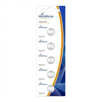 MEDIARANGE MRBAT133 CR1216 3V pile bouton lithium (pack de 5)
