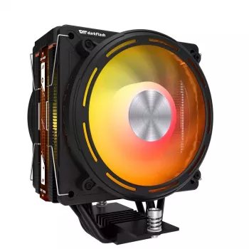 Darkflash E400 PLUS Active CPU Cooler, Black