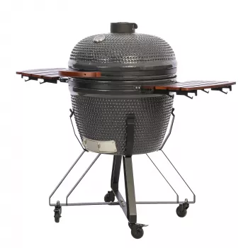 TunaBone Kamado Classic 26 pouces barbecue taille XL gris foncé