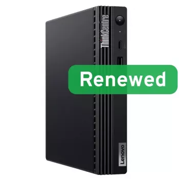 Ordinateur de bureau Lenovo ThinkCentre M70q Tiny, Intel Core i5-10400T, 8 Go RAM, 256 Go SSD, Intel UHD Graphics 630, Windows 11 Pro, Renewed Grade B