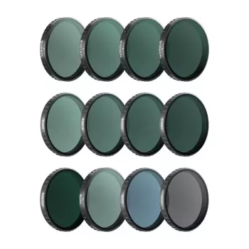 Ensemble de filtres Freewell pour OSMO Action 6 – Mega Kit – pack de 12 pièces