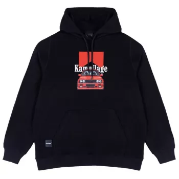 Sweat à capuche Kamuflage Beamer noir L