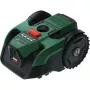 Robot tondeuse Bosch VISIMOW18V-200 18 V avec batterie 5,0 Ah, lame de rechange, vert/noir