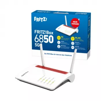 Routeur 5G/LTE FRITZ!Box 6850 5G v2 avec Wi-Fi 5, Mesh, DECT