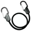 Sangle élastique Master Lock 3205EURDAT avec crochets à clip - 80 cm x 9 mm - noire - 1 pièce