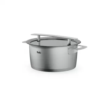 Fissler Phi Collection faitout avec couvercle en verre 24 cm, 5,1 litres