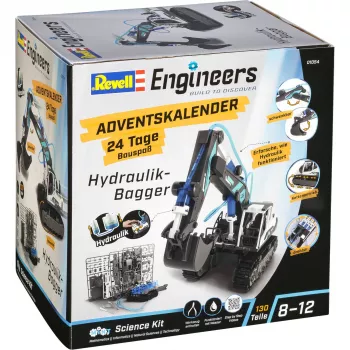 Calendrier de l'Avent Revell pelle hydraulique à monter soi-même