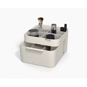 Joseph Joseph Viva Organisateur de cosmétiques avec tiroir - blanc/gris
