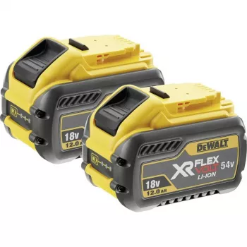 DEWALT FLEXVOLT 18/54V 12.0/4.0Ah lot de 2 batteries