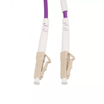 Cordon de raccordement Extralink EX.36868 LC/UPC vers LC/UPC, multimode OM4, duplex, 3 mm, 2 m