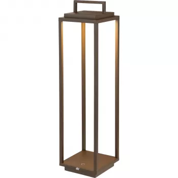 Lampe de table portable AB+ by Abert Resort Maxi Corten