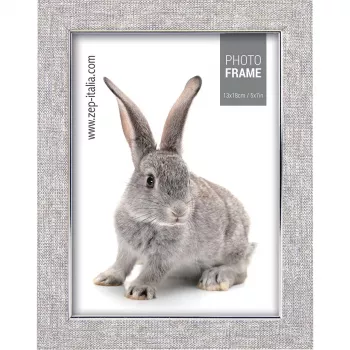 Cadre photo en plastique ZEP Doneck B 13x18 blanc AZ157