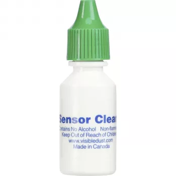 Liquide de nettoyage Visible Dust Sensor Clean 15 ml flacon blanc