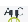 Câble Angelbird USB-A vers C 3.2 Solid Flex vert citron 1 ft UAC3SFL32