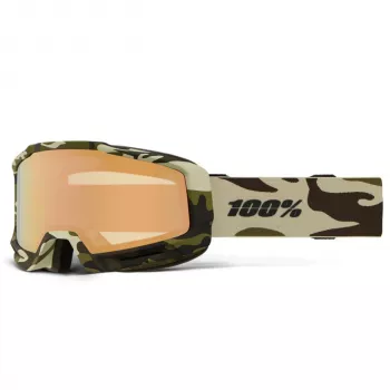 Masque de ski 100% Speedlab 100percent SNOW - OKAN HiPER Camo Copper ML Mirror