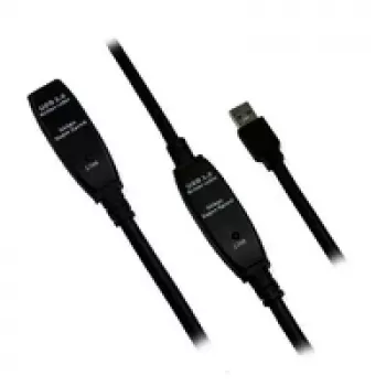 Câble MCL Samar MC923AMF/A-15M USB 3.2 Gen 1 - 15 m - USB-A vers USB-A - noir
