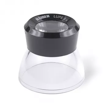 Loupe sur pied KAISER 8x avec lentille en verre achromatique