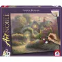 Puzzle 1000 pièces Schmidt My ArtNOBLE Thomas Kinkade - Rosebud Cottage