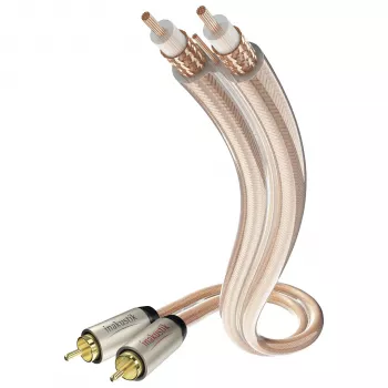 Câble audio IN-AKUSTIK Star Audio RCA mâle vers RCA mâle 1,5 m noir
