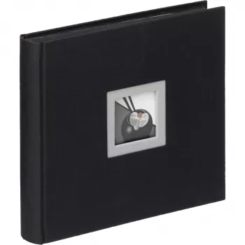 Album photo relié jumbo Walther Design FA-209-B noir 50 feuilles 26x26 cm