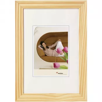 Cadre photo Walther Grado Nature 13x18 bois HI318H