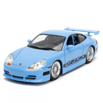 Jada Toys Fast & Furious Porsche GT3 RS de Brian 1:24 Voiture miniature en métal moulé
