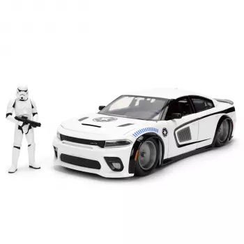 Véhicule moulé sous pression Jada Star Wars Stormtrooper Dodge Charger R/T 1:24